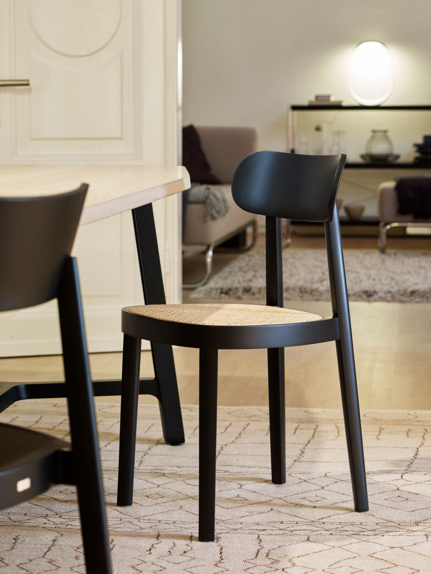 Wooden chair 118 Thonet | Walnut TP 24 | THONET 118 NB
